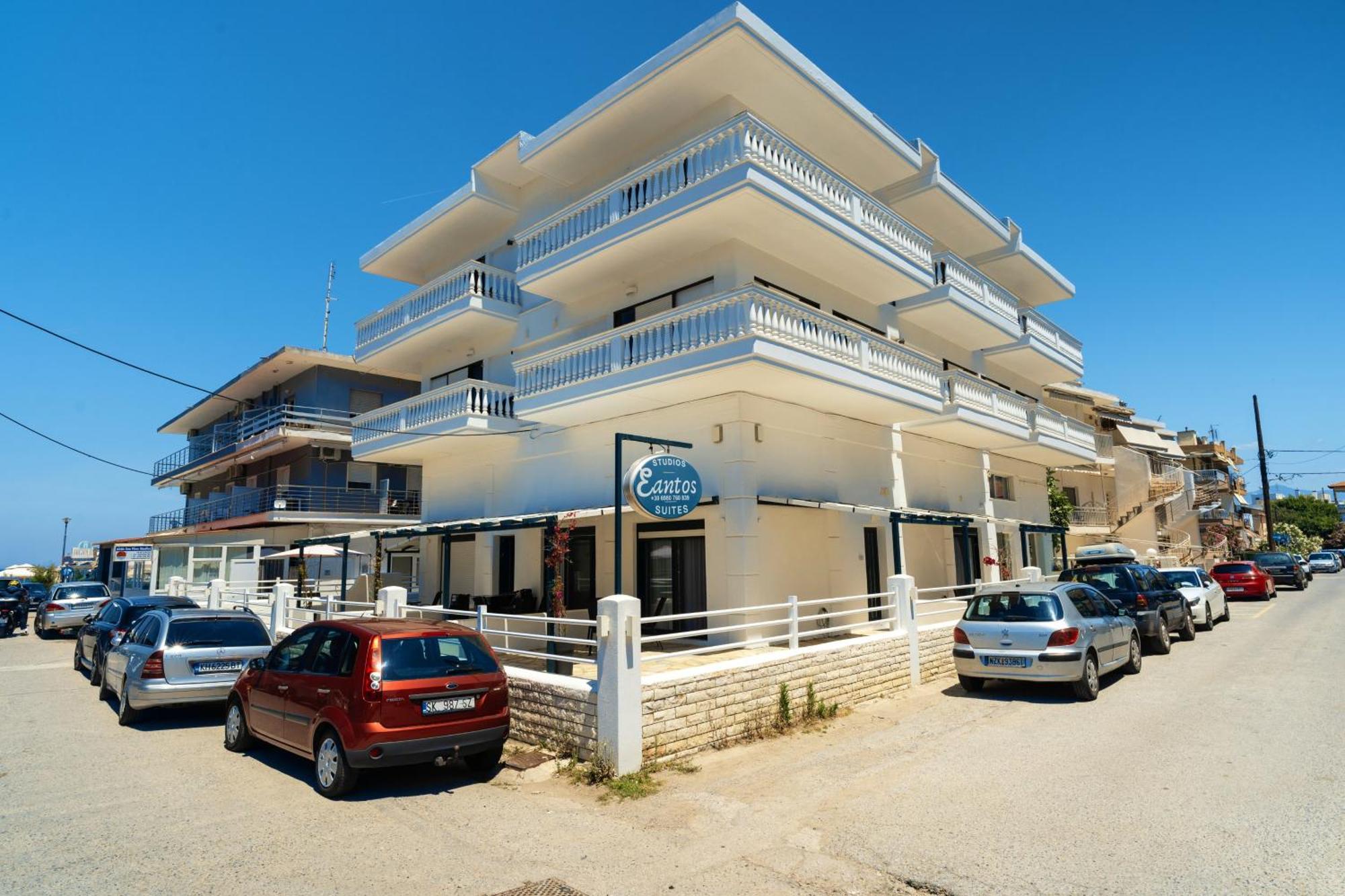 Eantos Studios And Suites Peraía Exterior foto